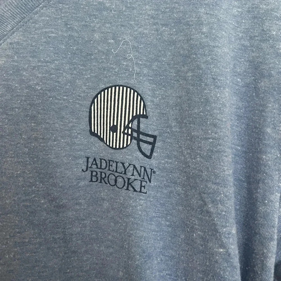 Jadelynn Brooke long sleeve tailgating graphic tee size L - Picture 2 of 5